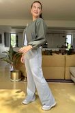 Made in Italy Beluga Soft Crop Bomber Jacket Khaki /15 =